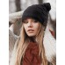 Wireless Music Hat, Knit Winter Warm Beanie w/Built-in Compatible with Bluetooth Stereo Headphone, Microphone for Hands-Free Calling - Black Wireless Music Hat, Knit Winter Warm Beanie w/Built-in Compatible with Bluetooth Stereo Headphone, Microphone for Hands-Free Calling - Black